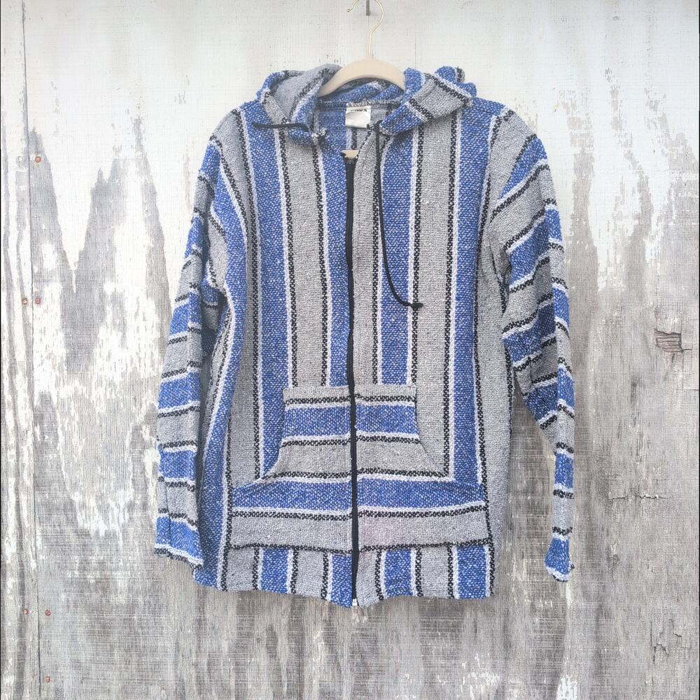 Southwestern Blanket Chore Garden Farm Jacket Size Large